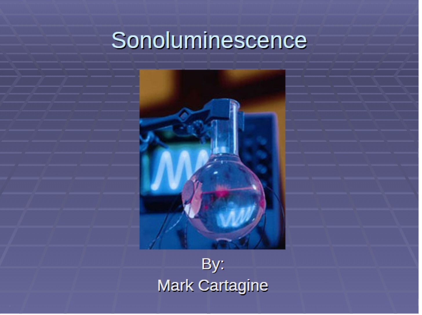 Sonoluminescence Explained