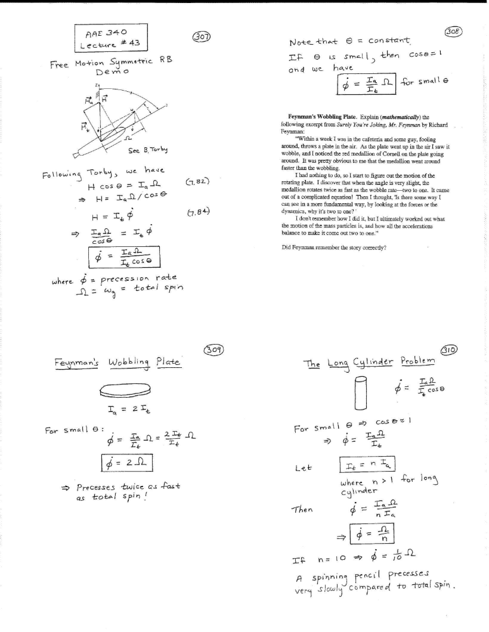 Lecture Forty-Three