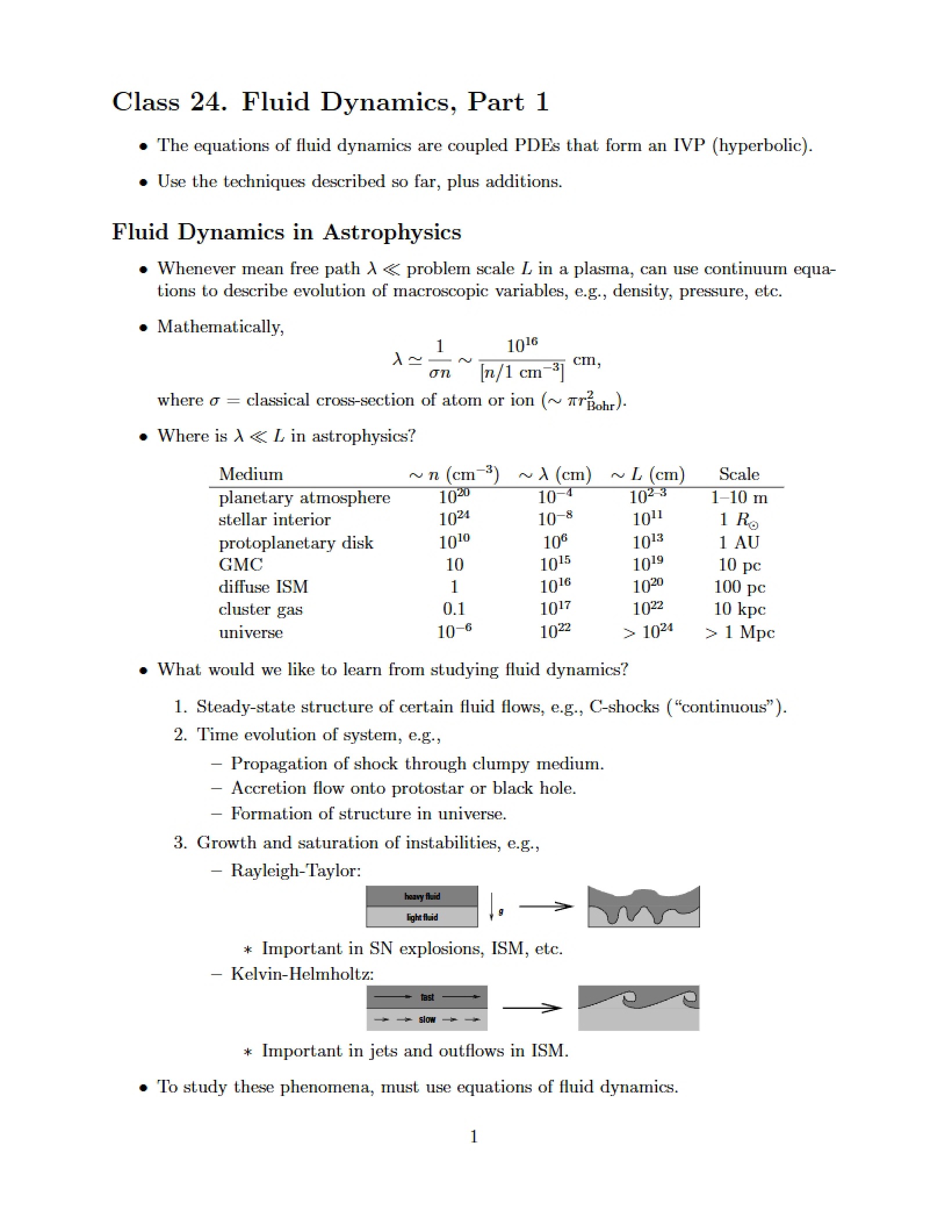 Dynamics of Fluids