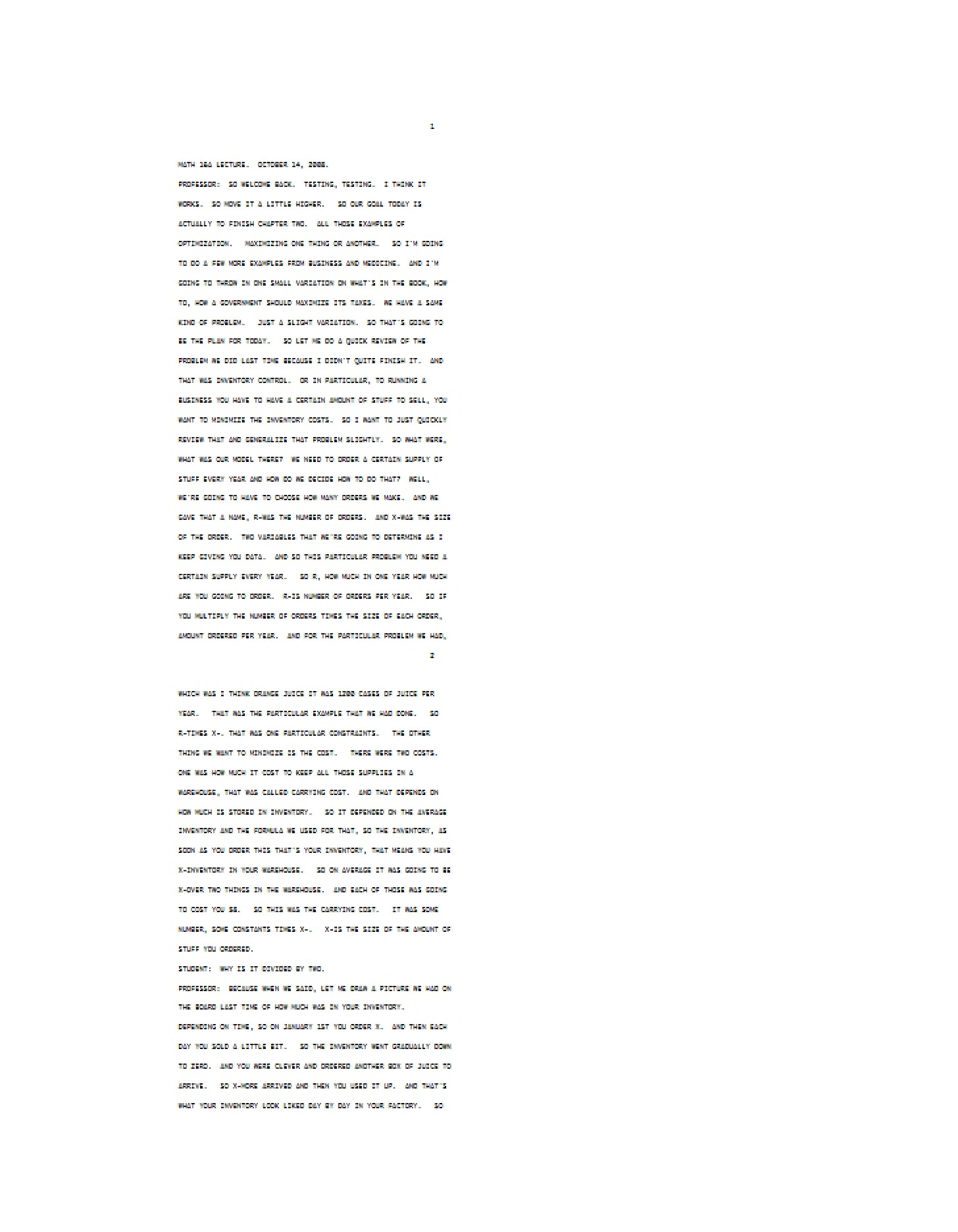 Lecture Transcript
