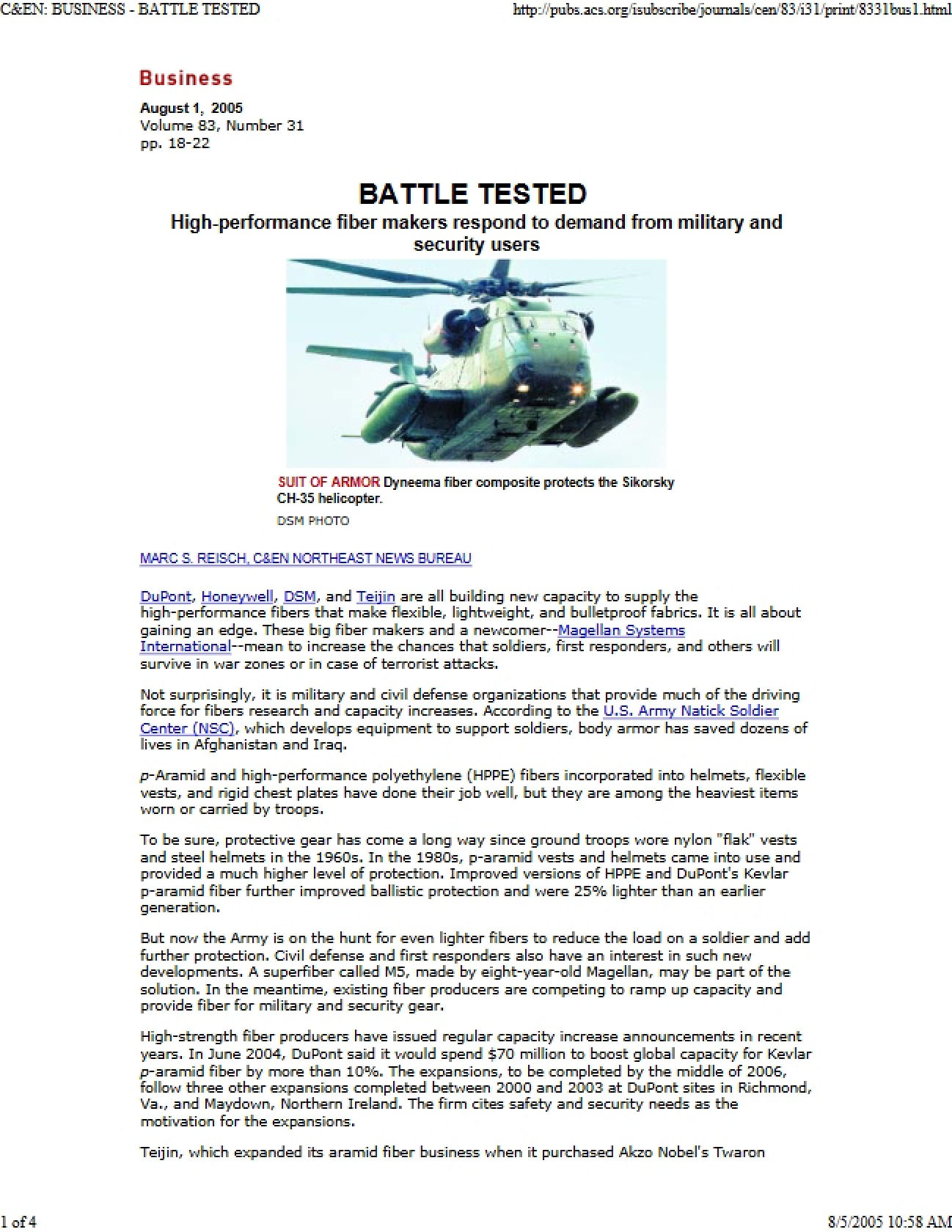 Tested in Battle