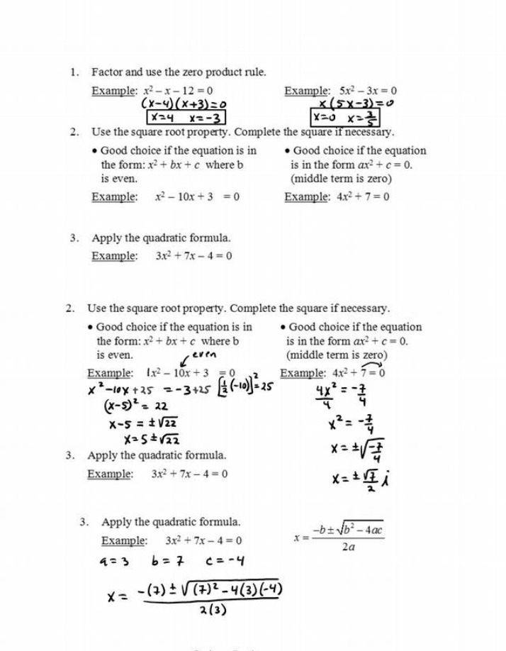 Calculus I - 3 Types