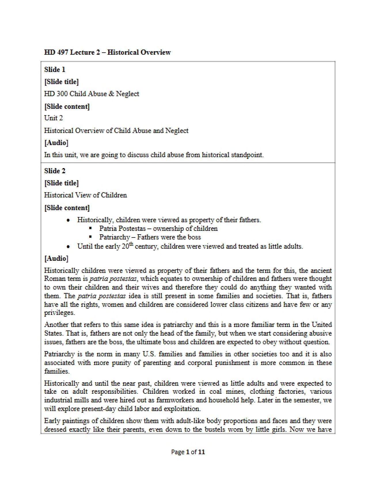 Lecture 2 Unit 1