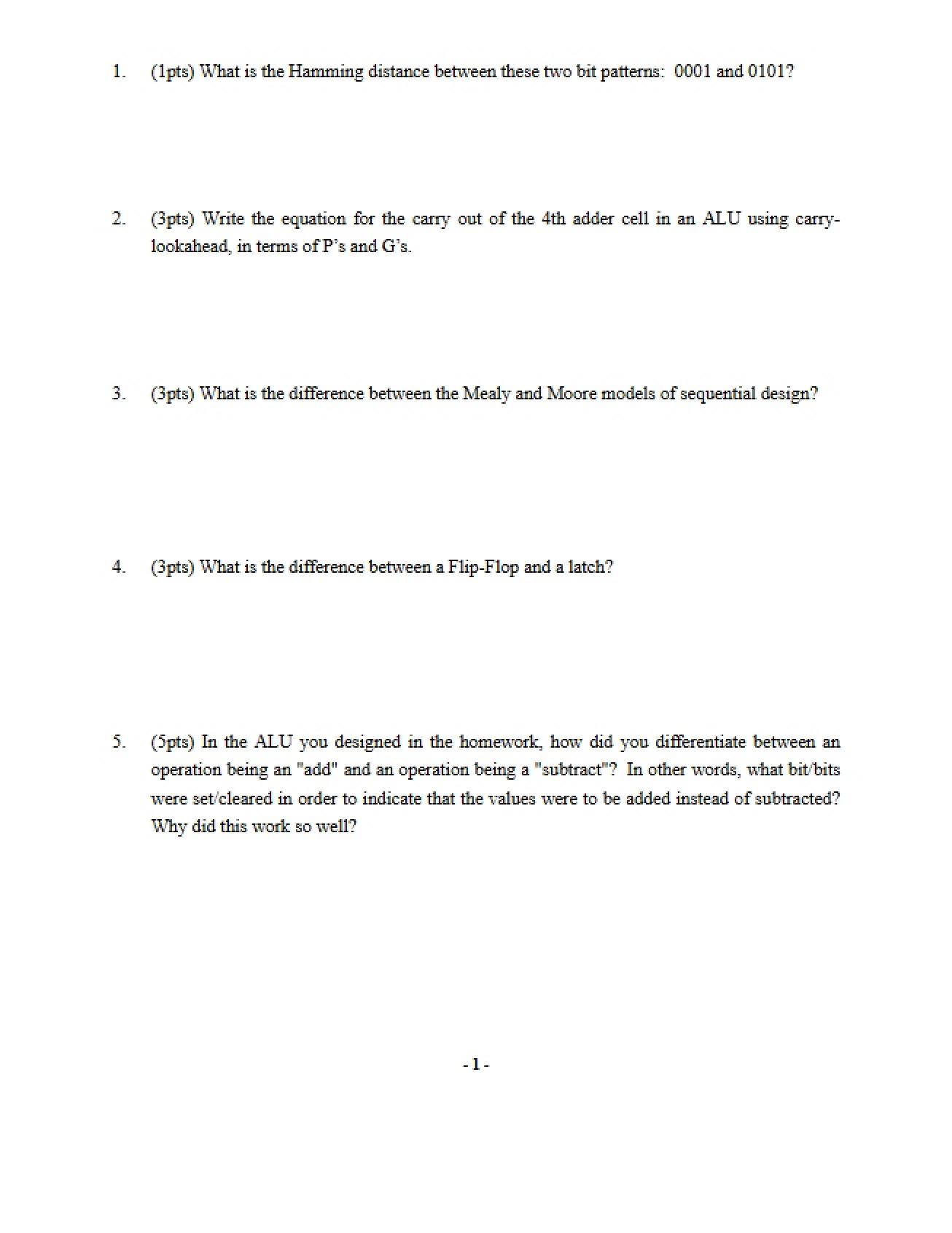 Notes on Lectures