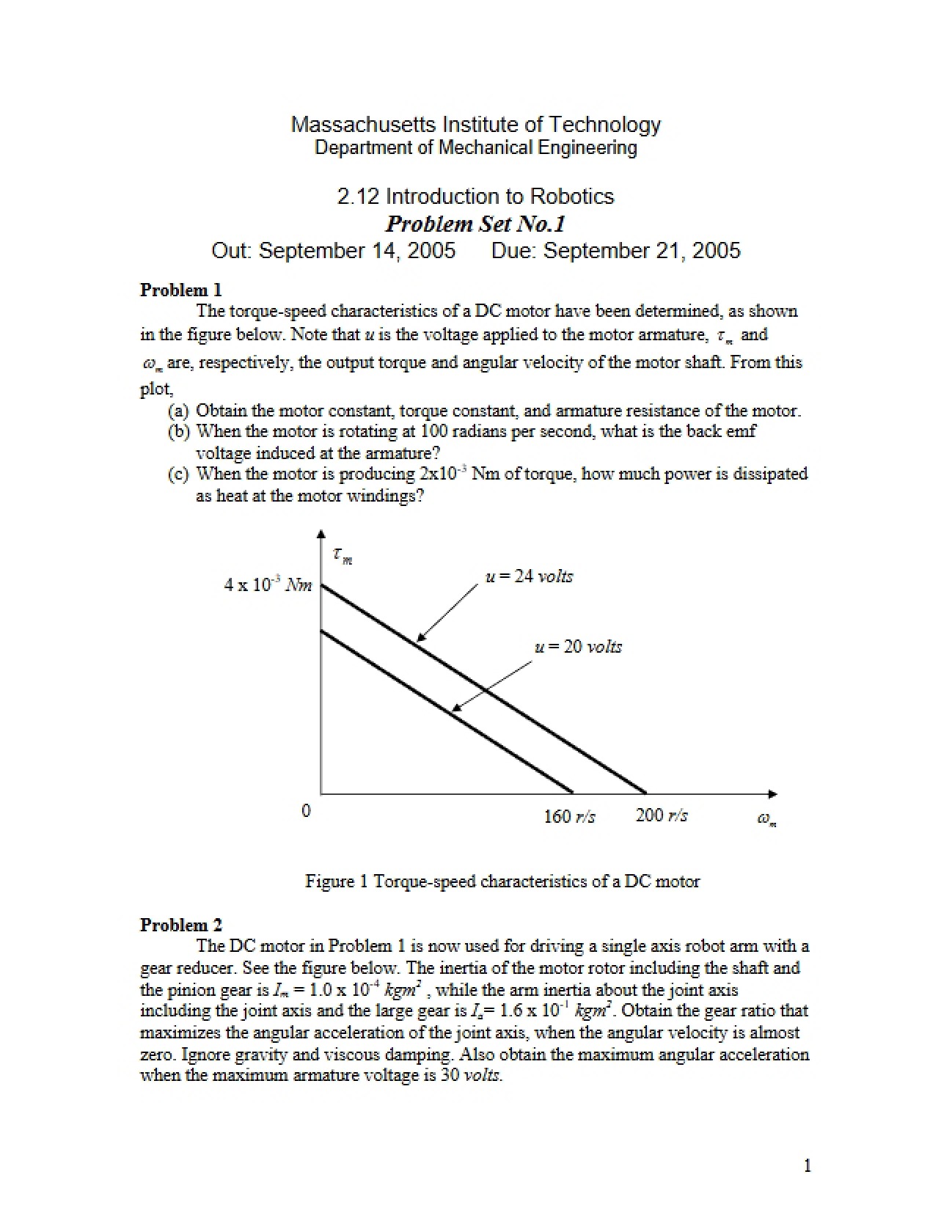 Study Guide for Robotics