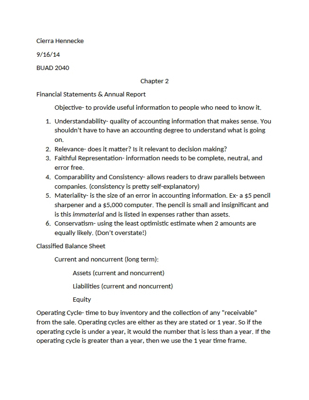 Annual Reports and Financial Statements