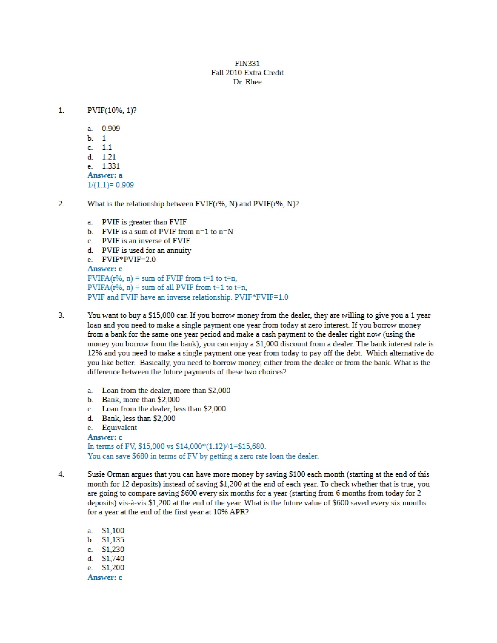 Bonus Point Problem