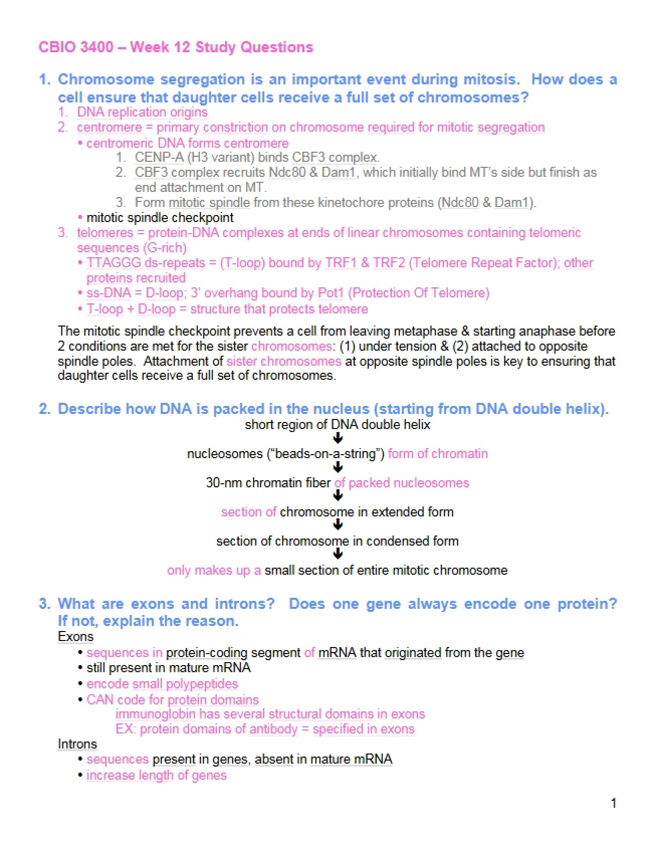 Study Questions for Week 12