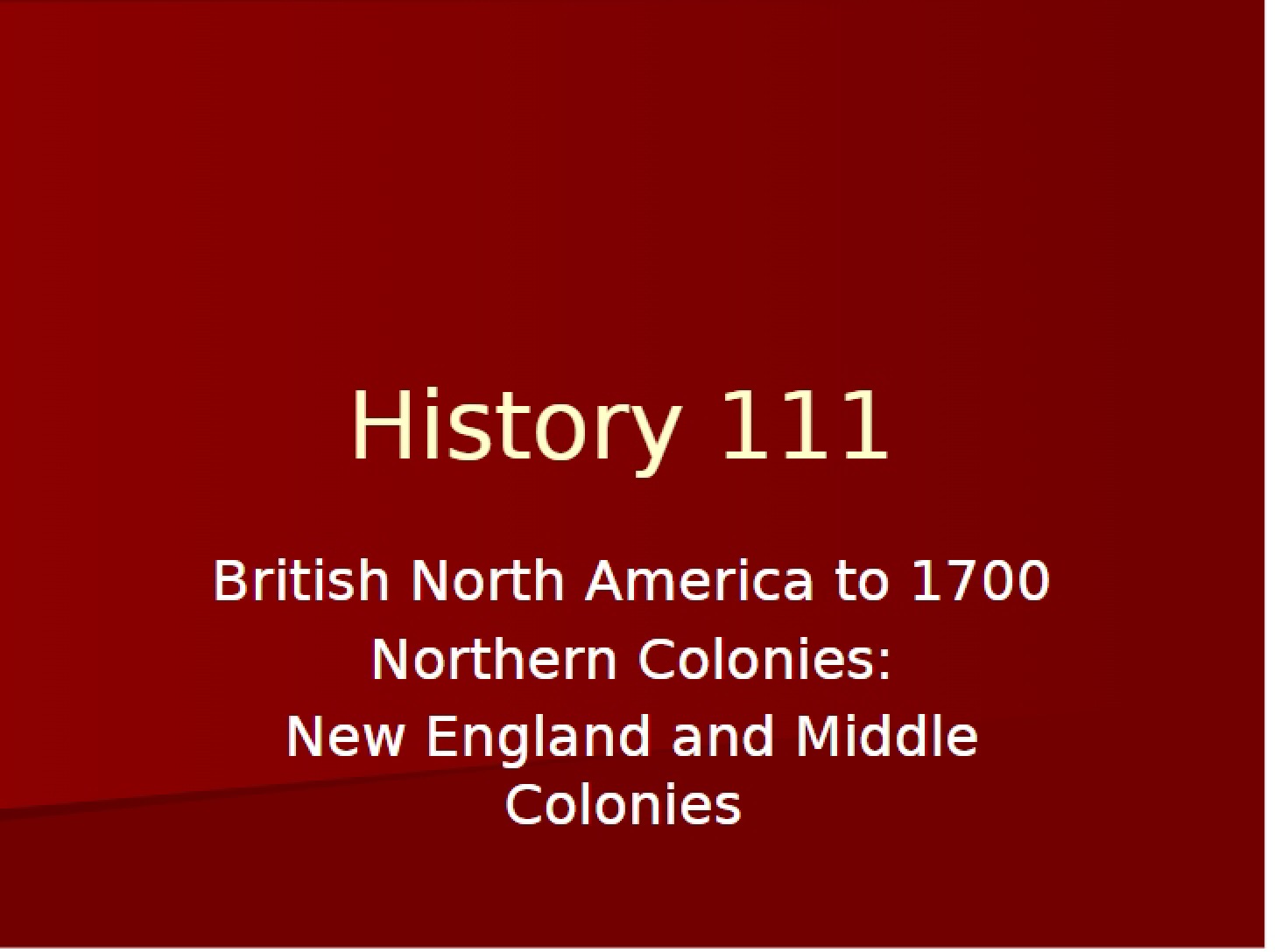 Notes for Section 4.1