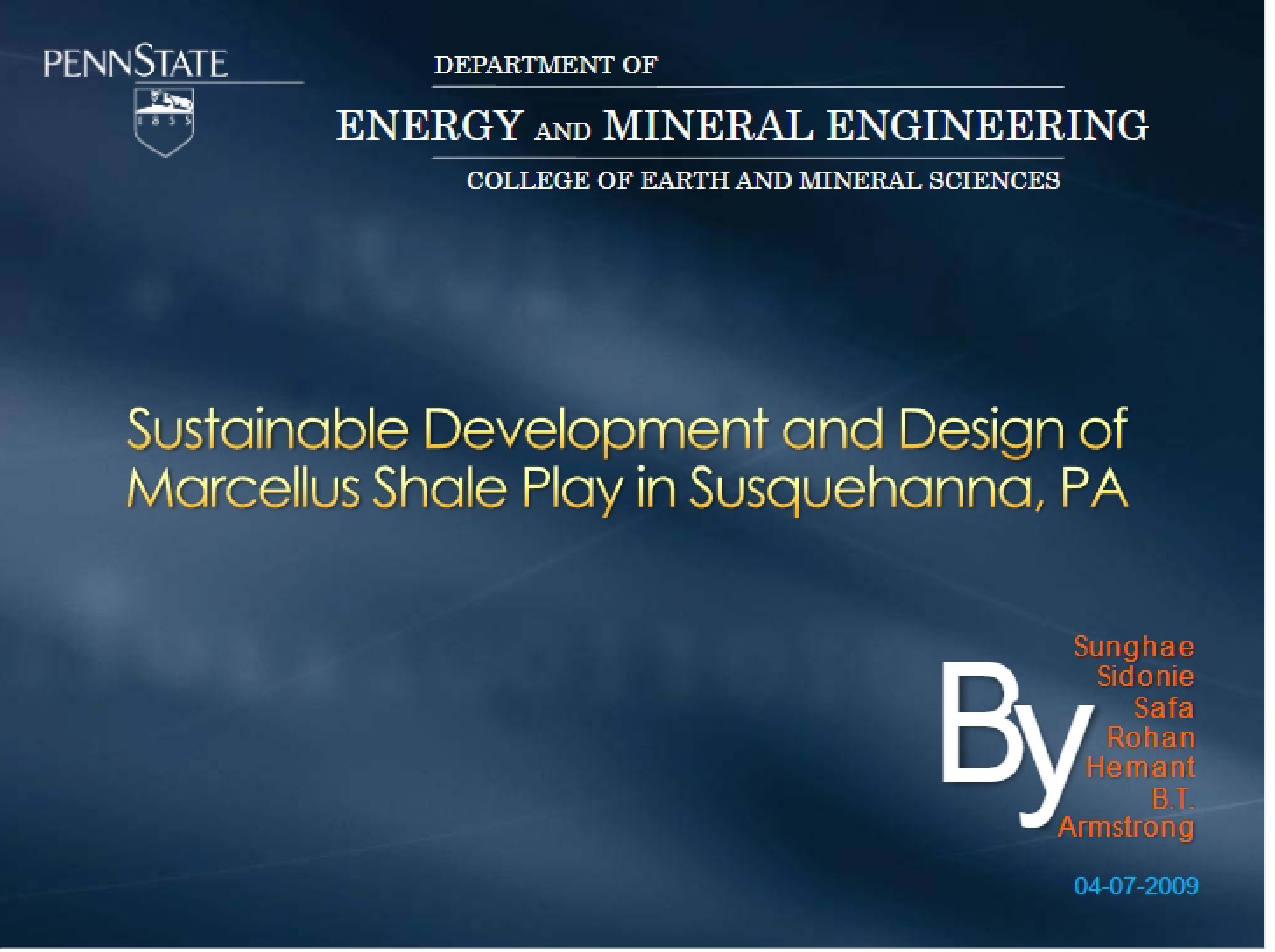 Development Sustainability