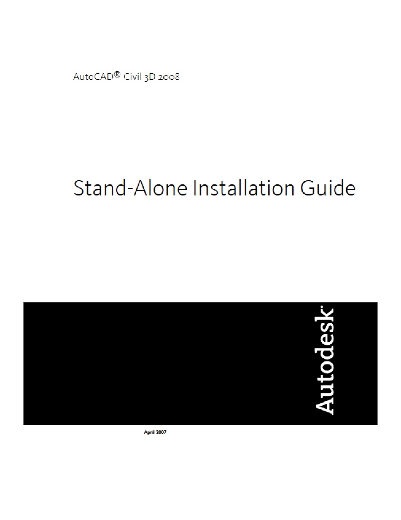 Guide for Stand-Alone Installation