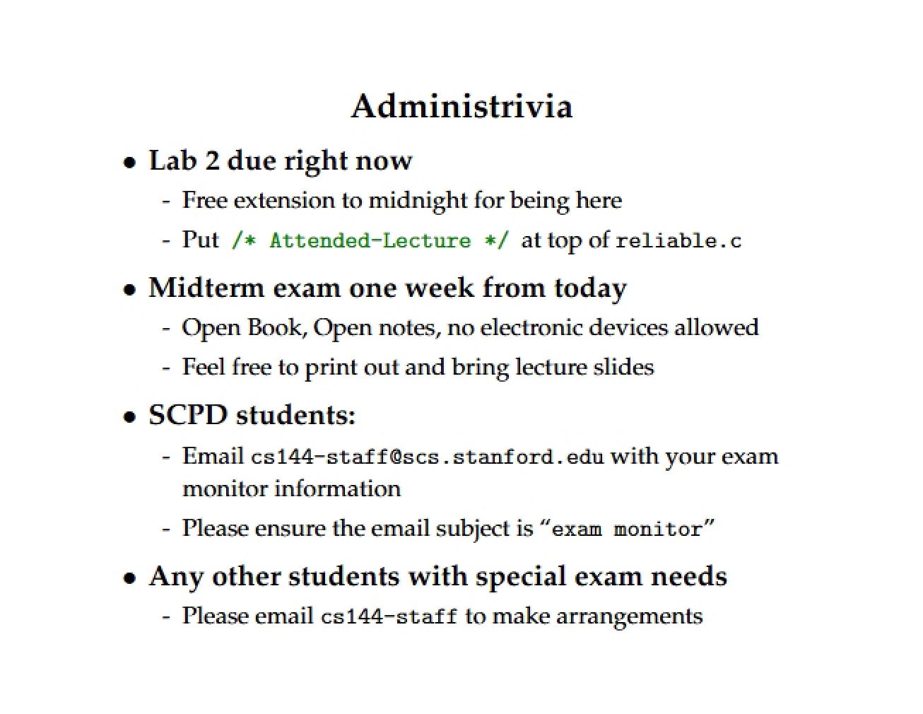 Computer Networking Lecture Notes (Set 6)