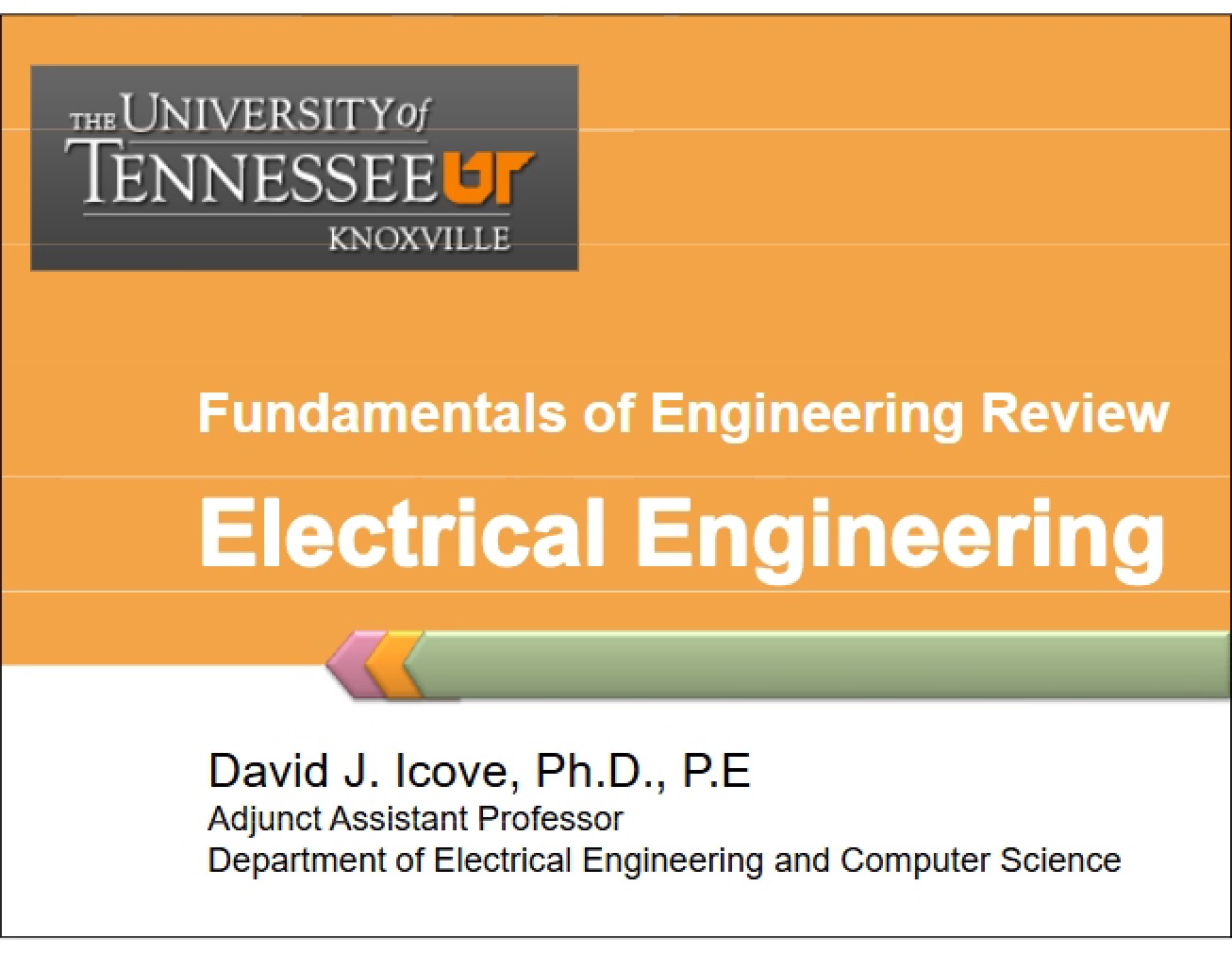 Review for Engineering Fundamentals