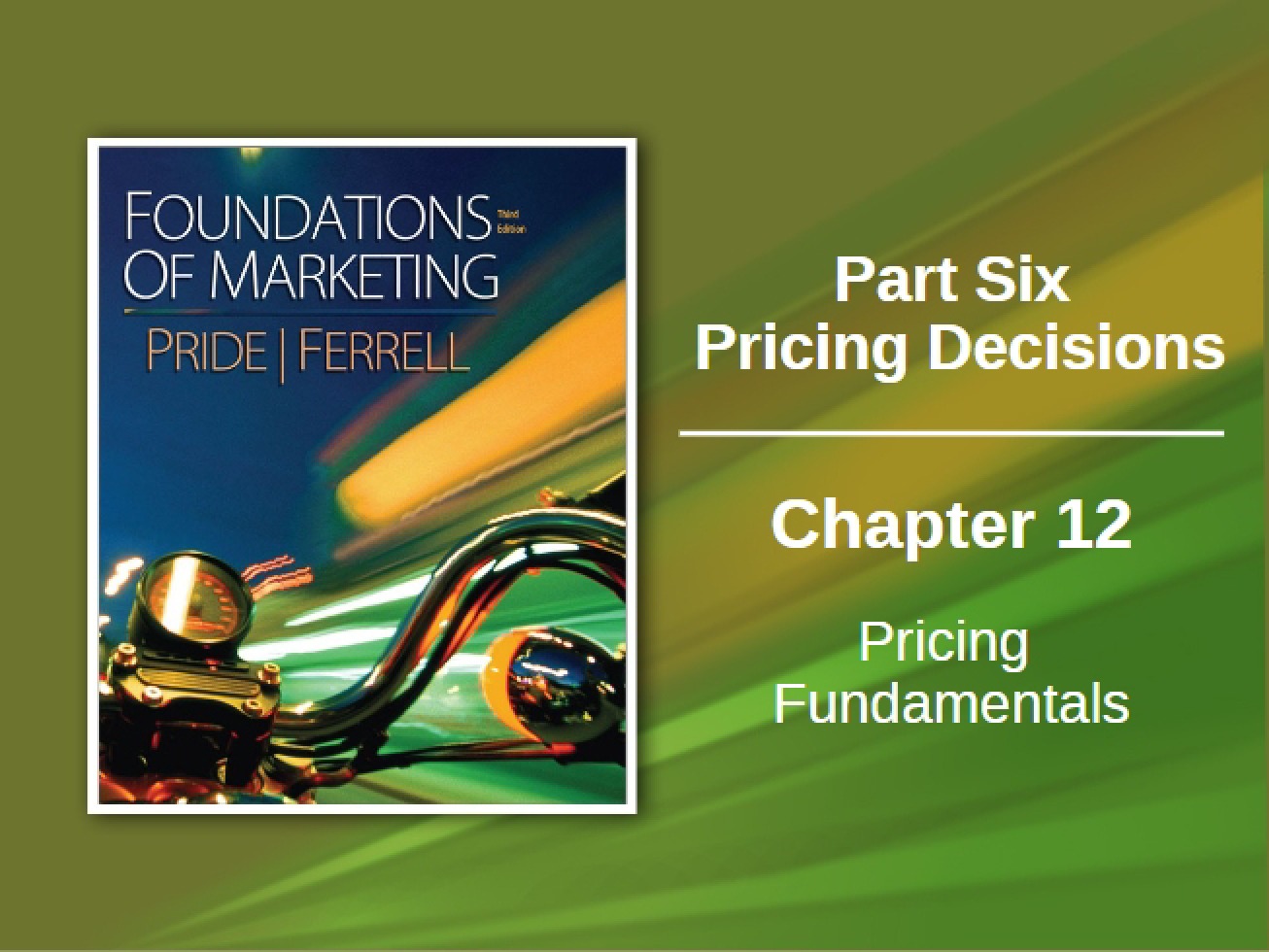 Fundamental Pricing