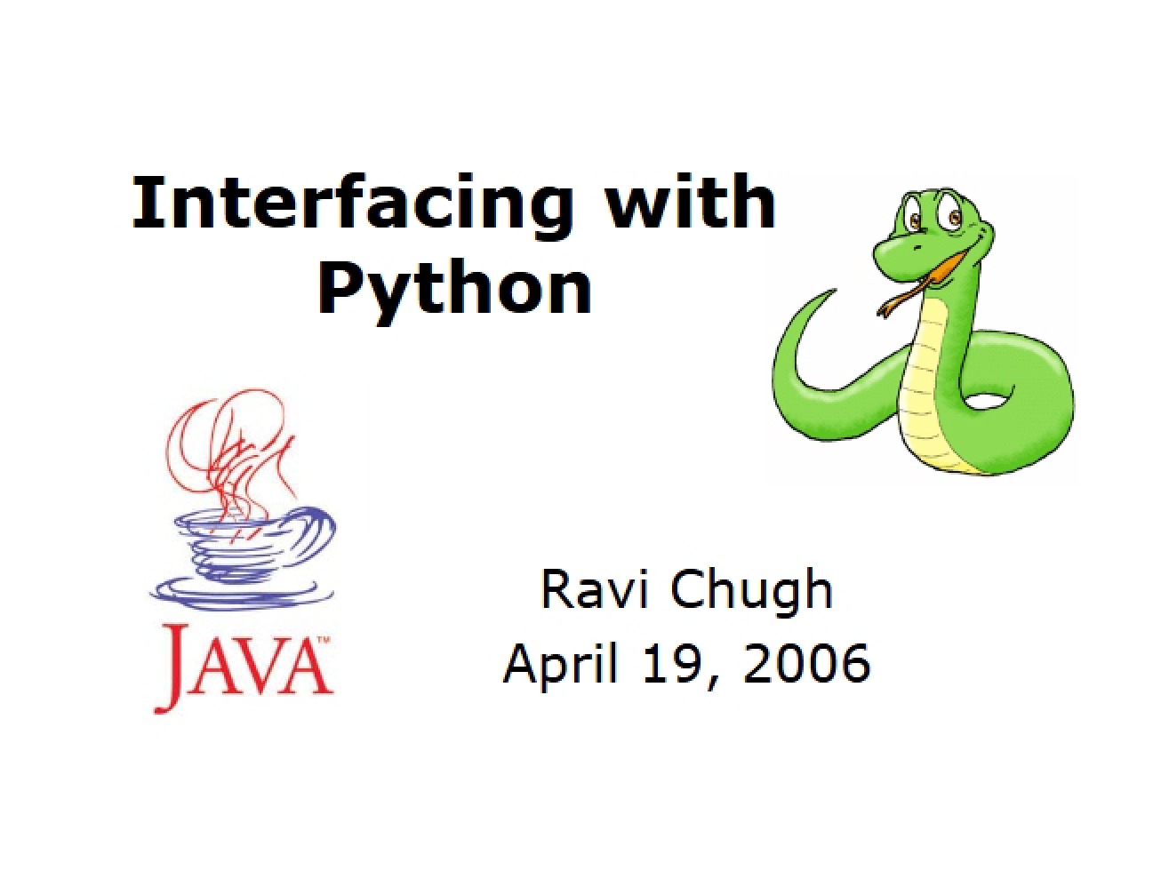 Python Interfacing Guide
