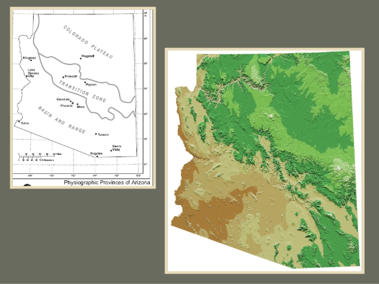 Basin Range Schematic Geologic Cross Section