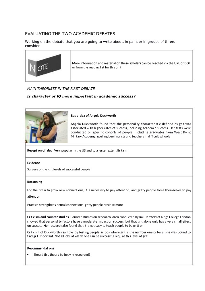 Role of Character and IQ in Academic Success