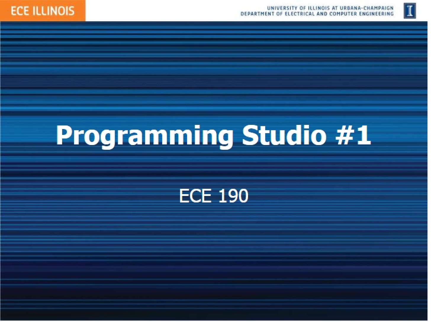 Studio Session Overview