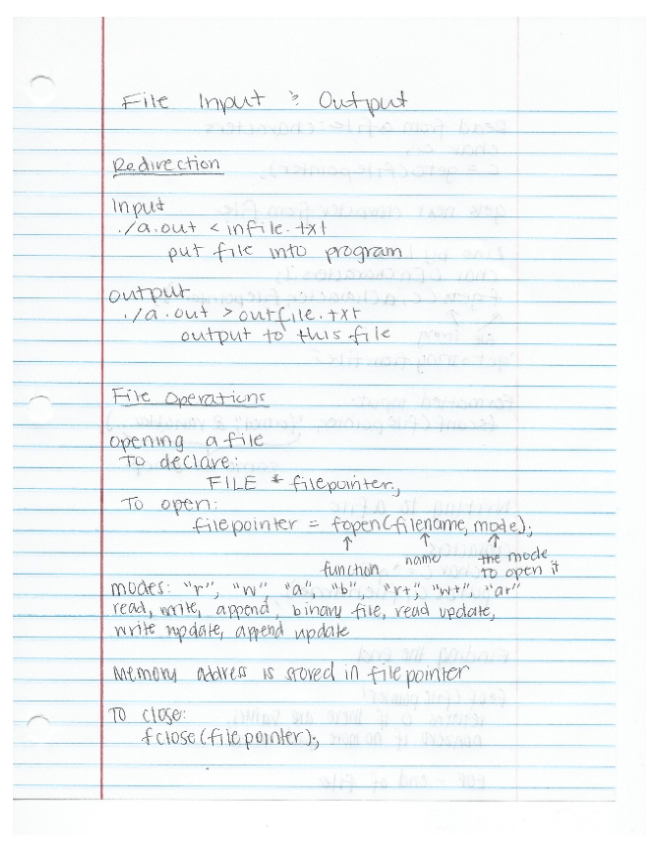 Redirection Concepts