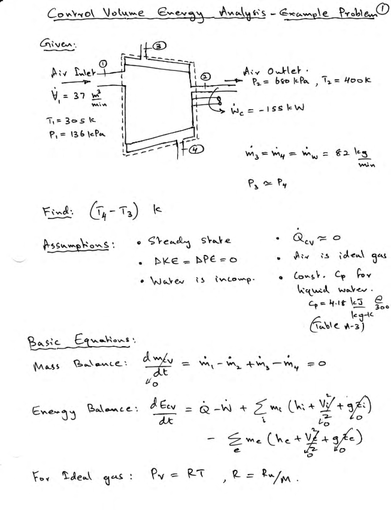 Solution to Example Problem for Lecture 11
