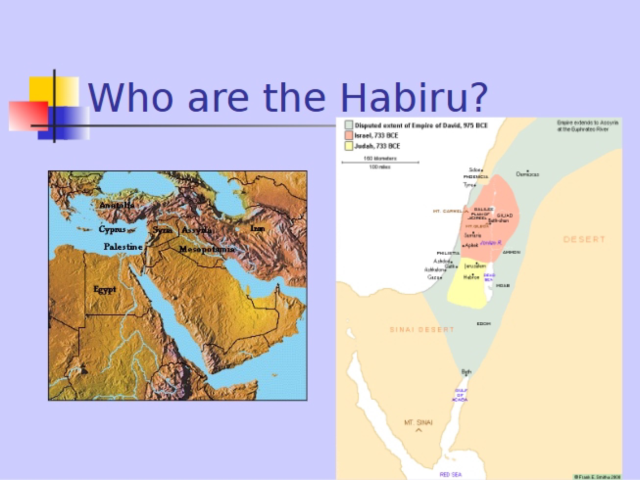 Identity of the Habiru People