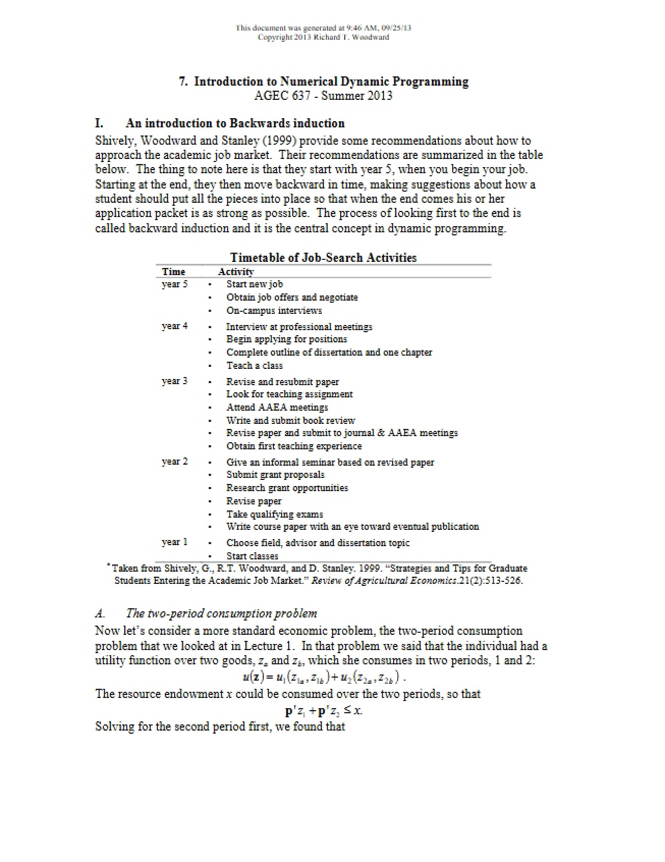 Introduction to Agribusiness Markets and Applied Welfare
