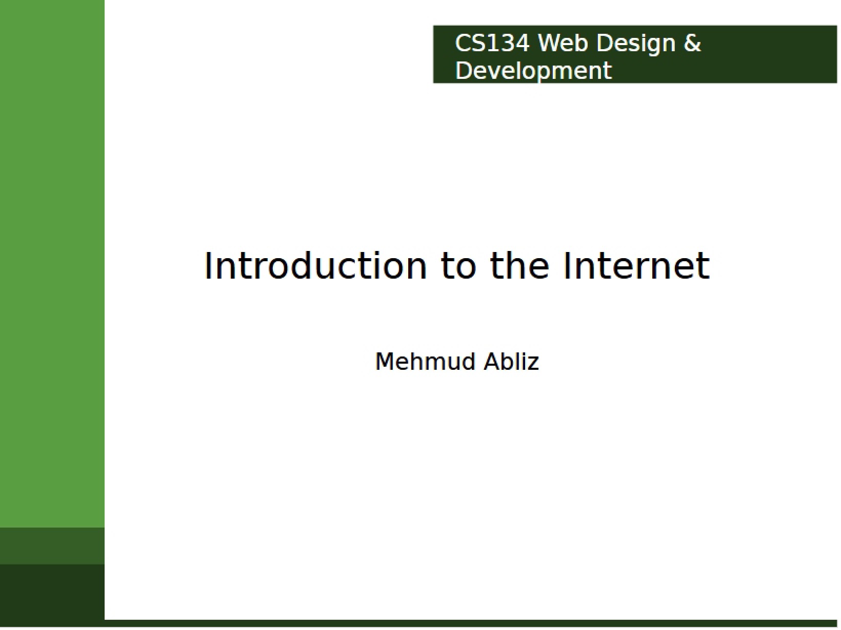 Internet Basics