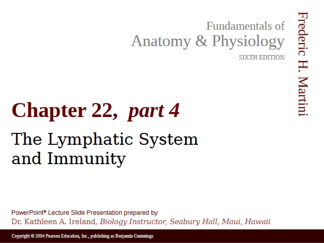 Immune Defense and Lymphatic System