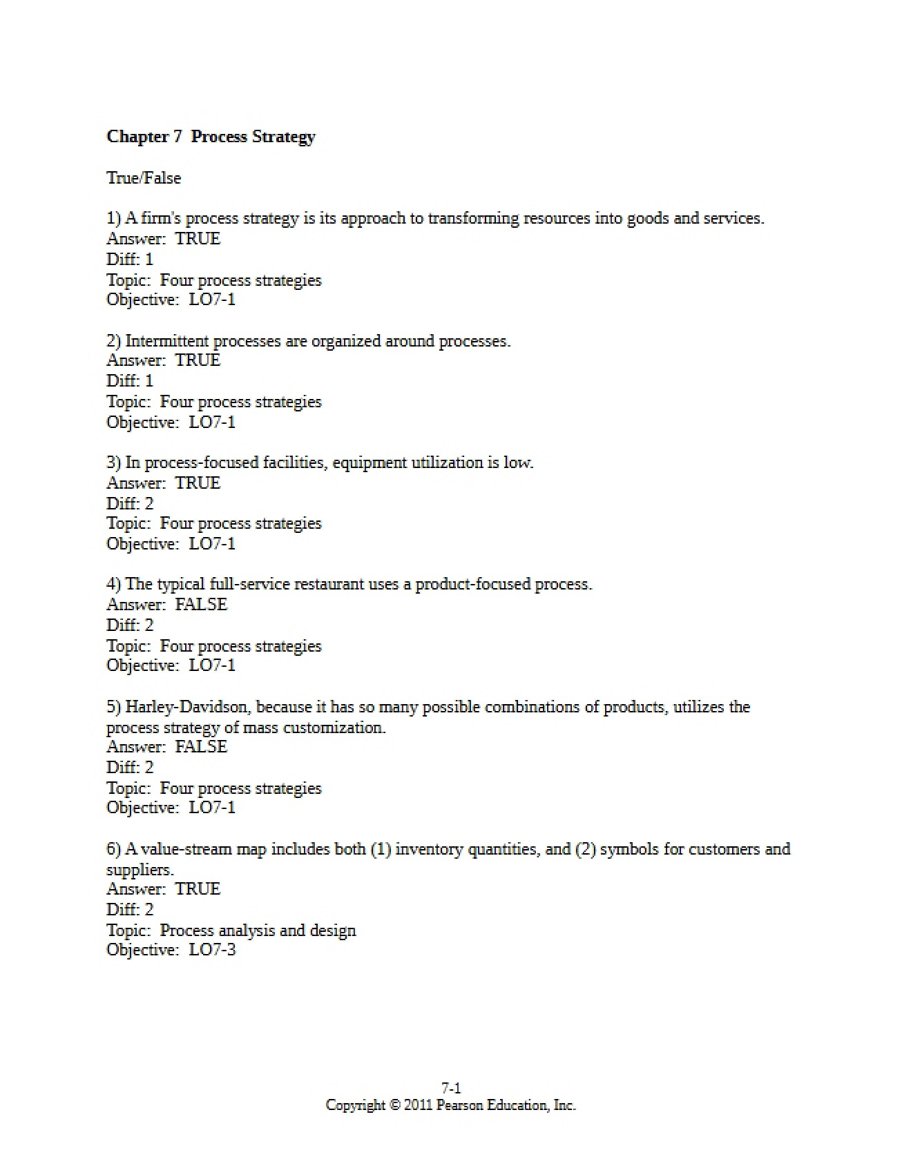 Strategies for Process Management