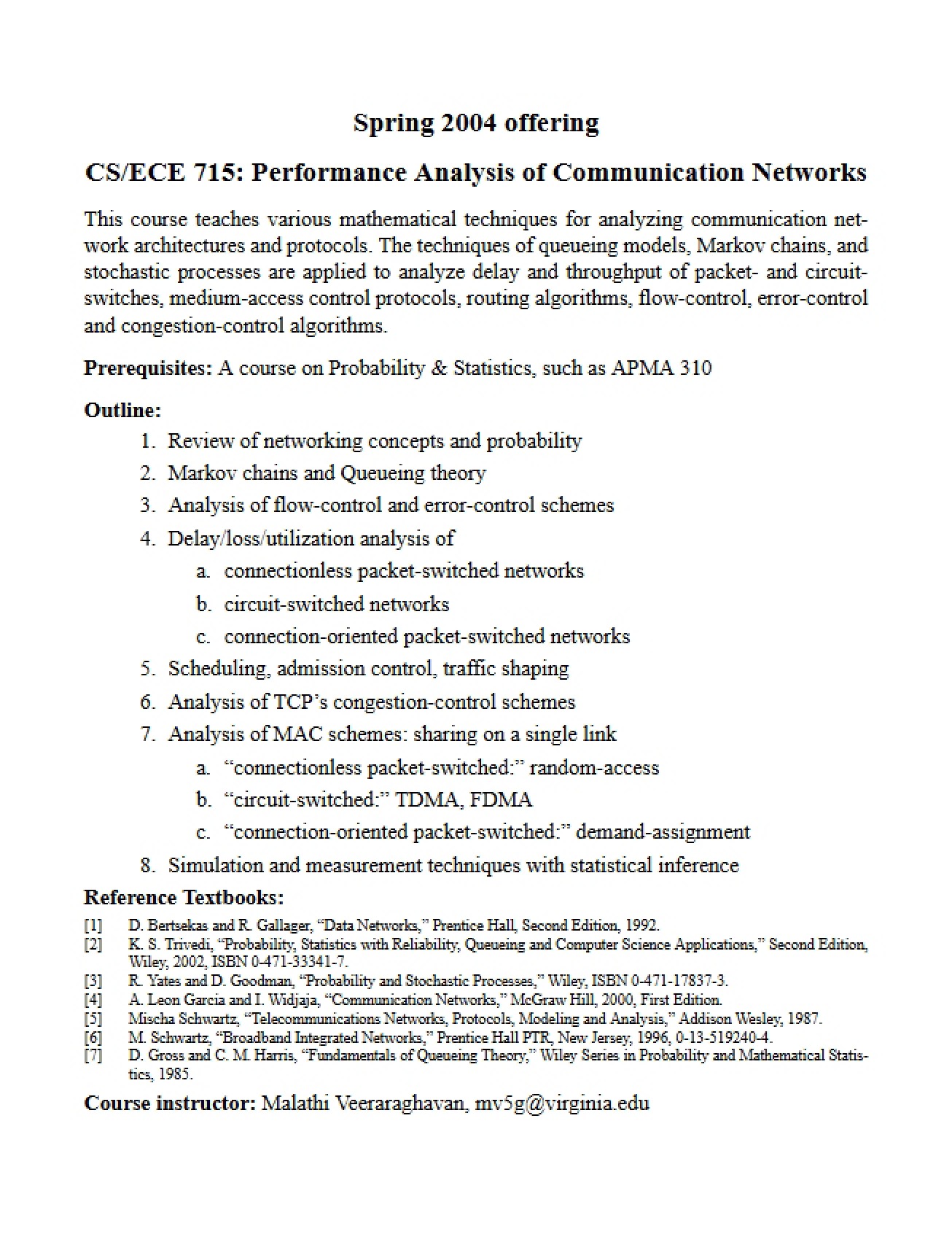 Course Outline