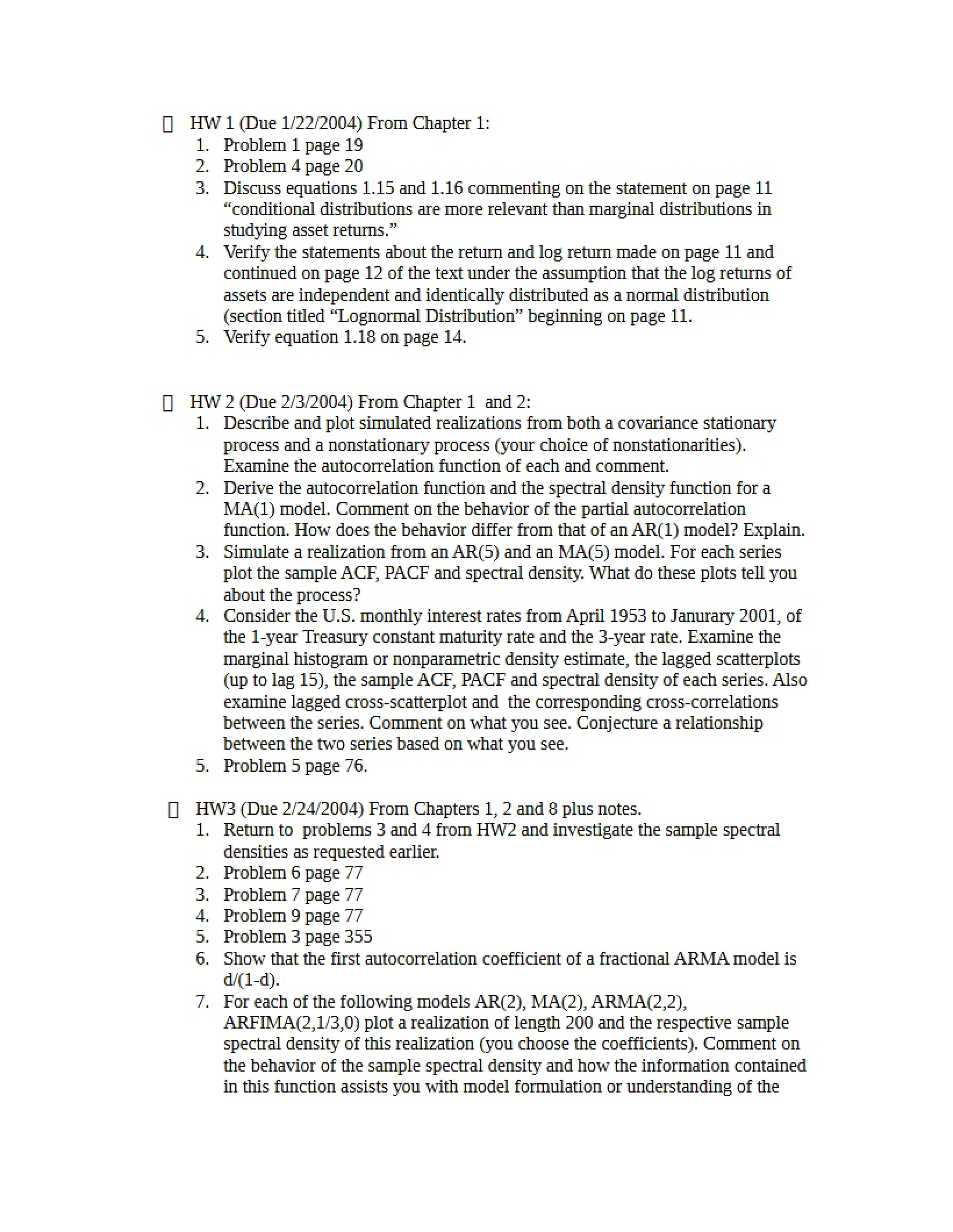 Forecasting Study Guide