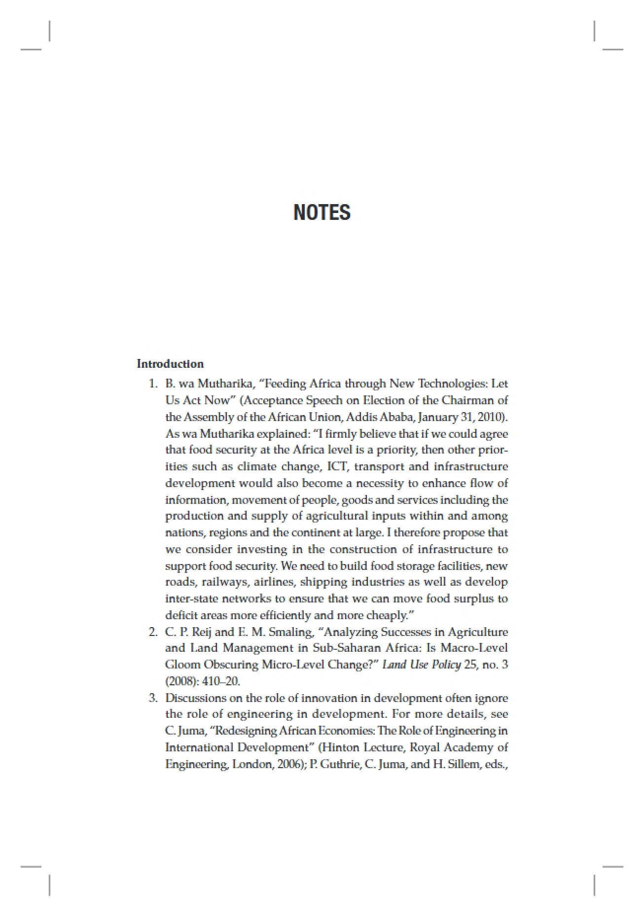 General Course Notes