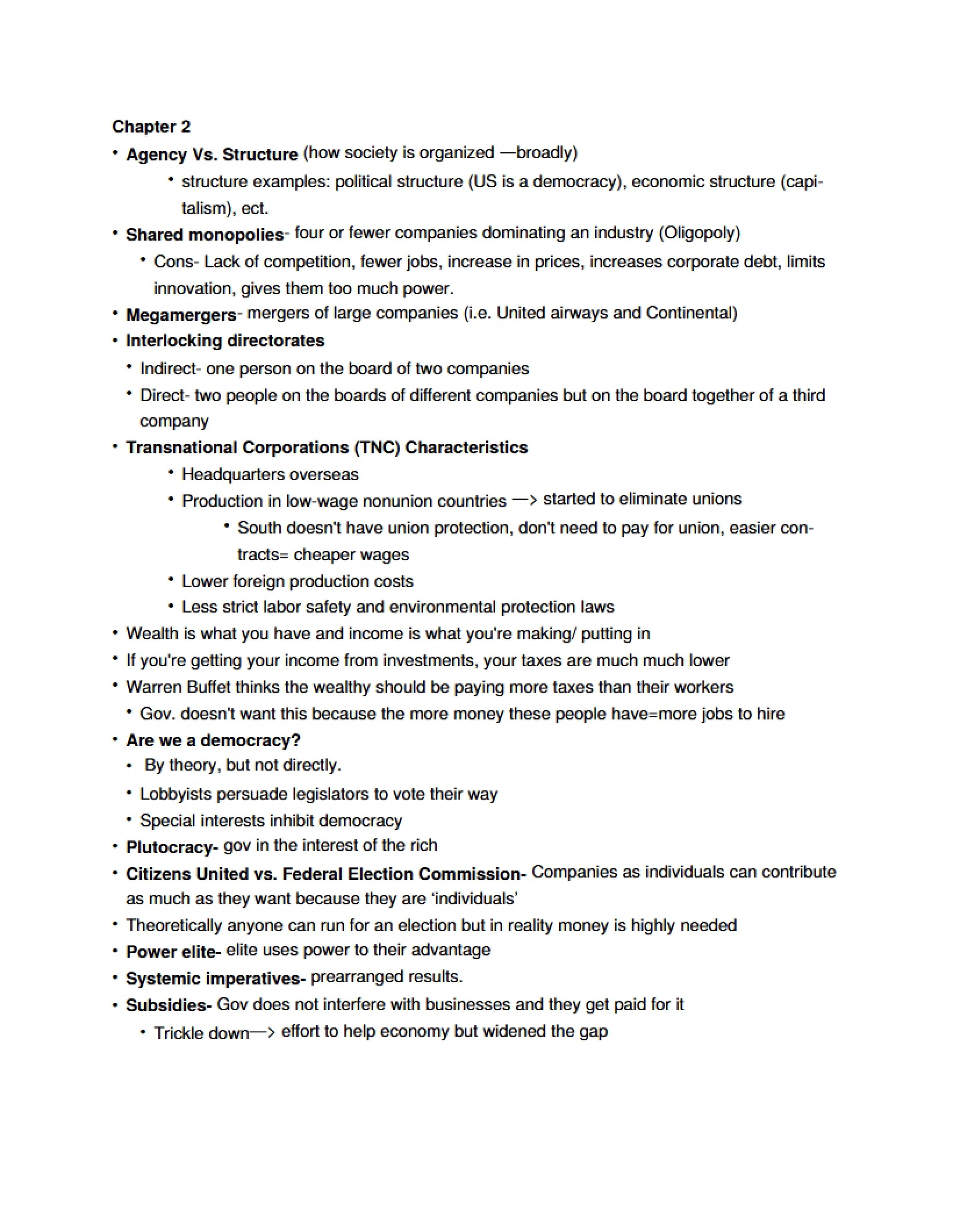 Social Problems Chapter 2