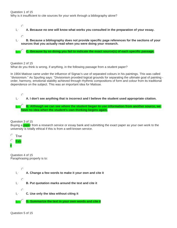 Why Citing Sources in a Bibliography is Insufficient