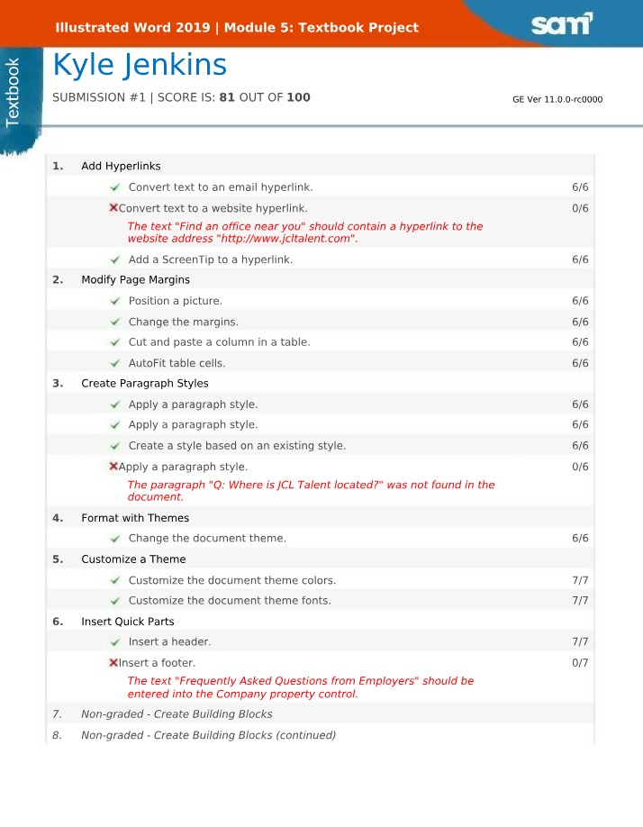 Module 5 Textbook Project - Illustrated Word 2019