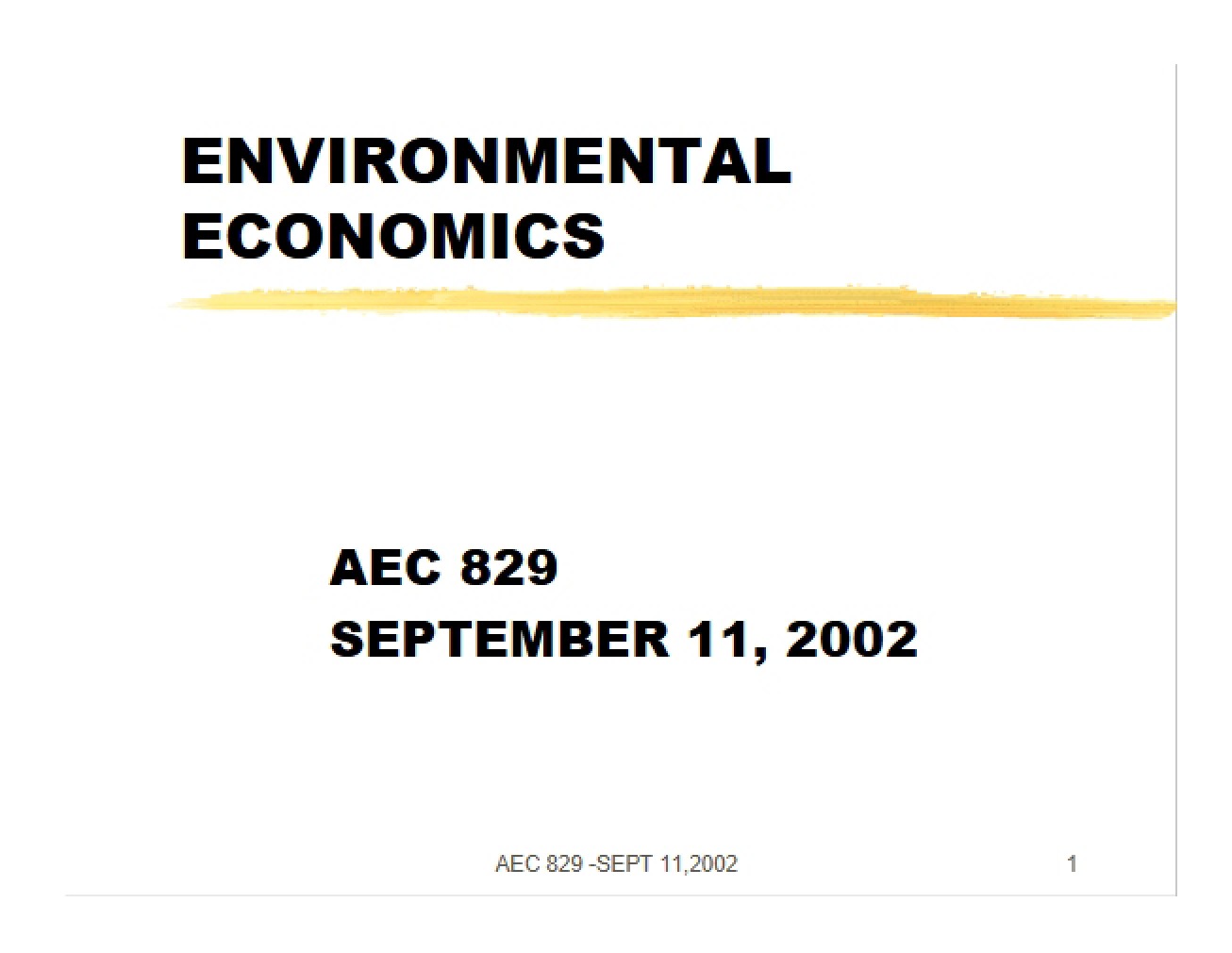 Lecture Presentation September 11, 2002