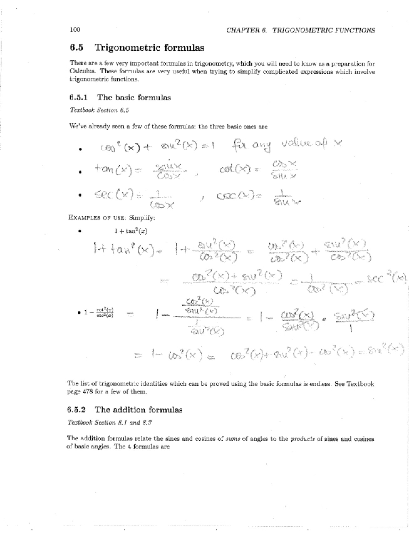 Overview of Trigonometric Functions