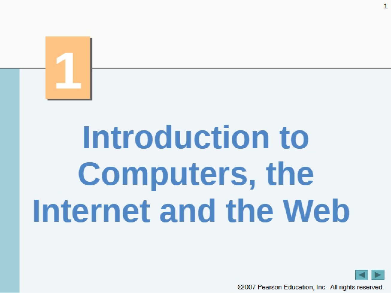 Computers Introduction