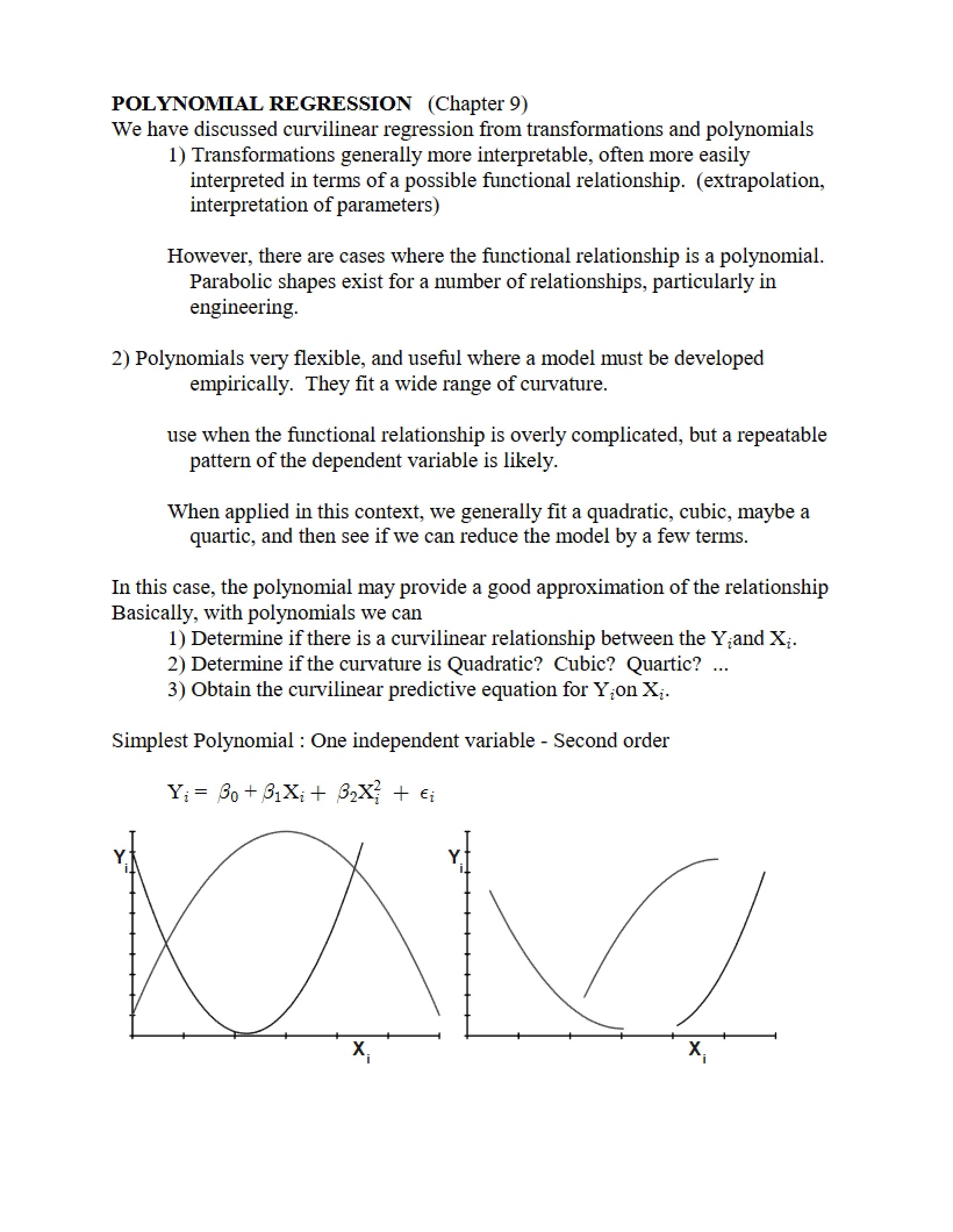 Polynomial Regression Analysis