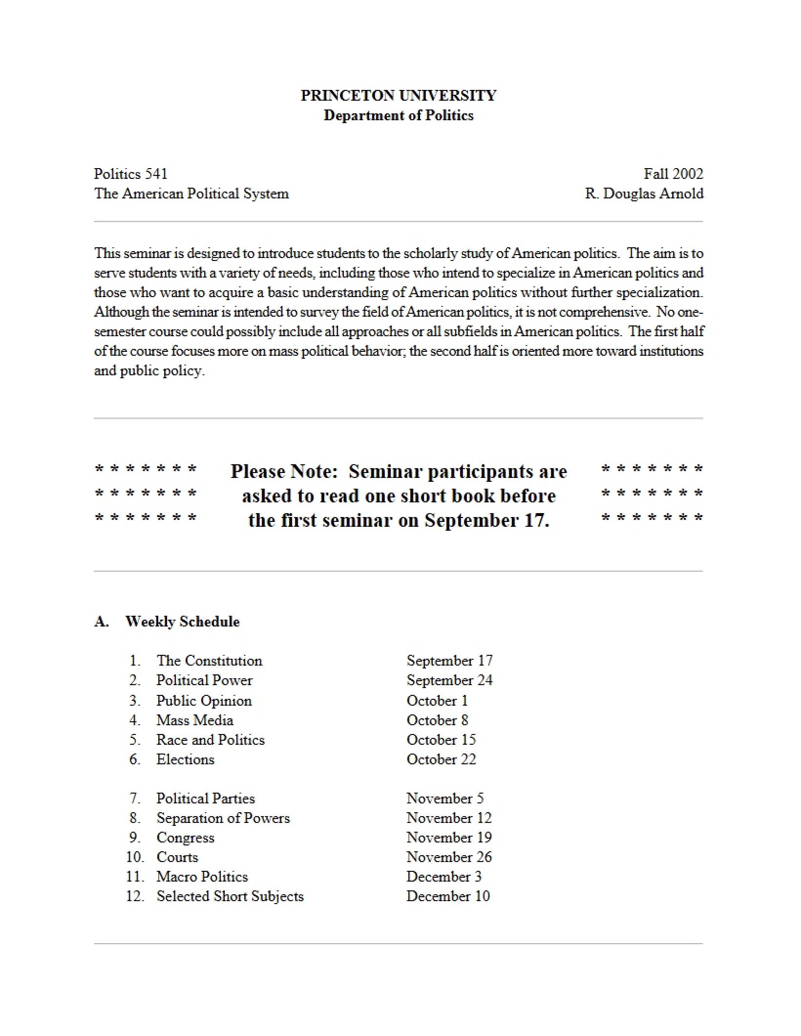 Judicial Politics Syllabus