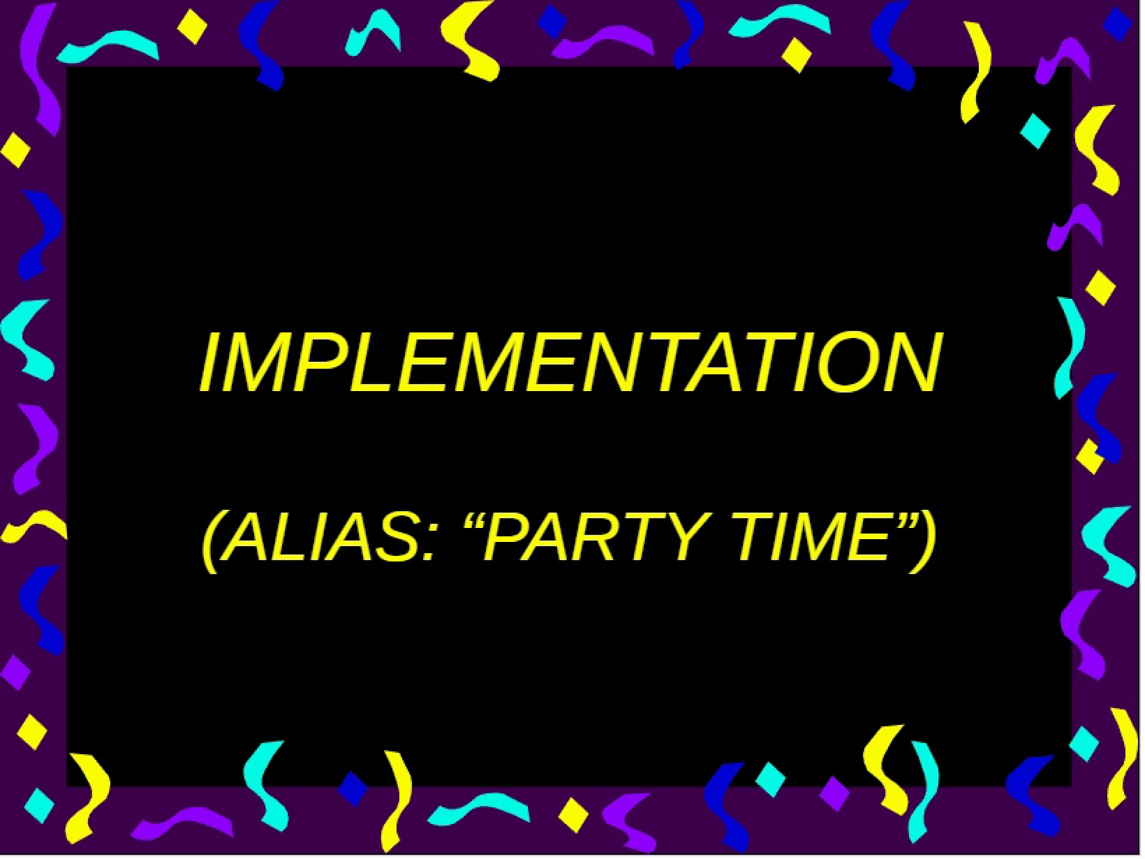 Information Systems Implementation
