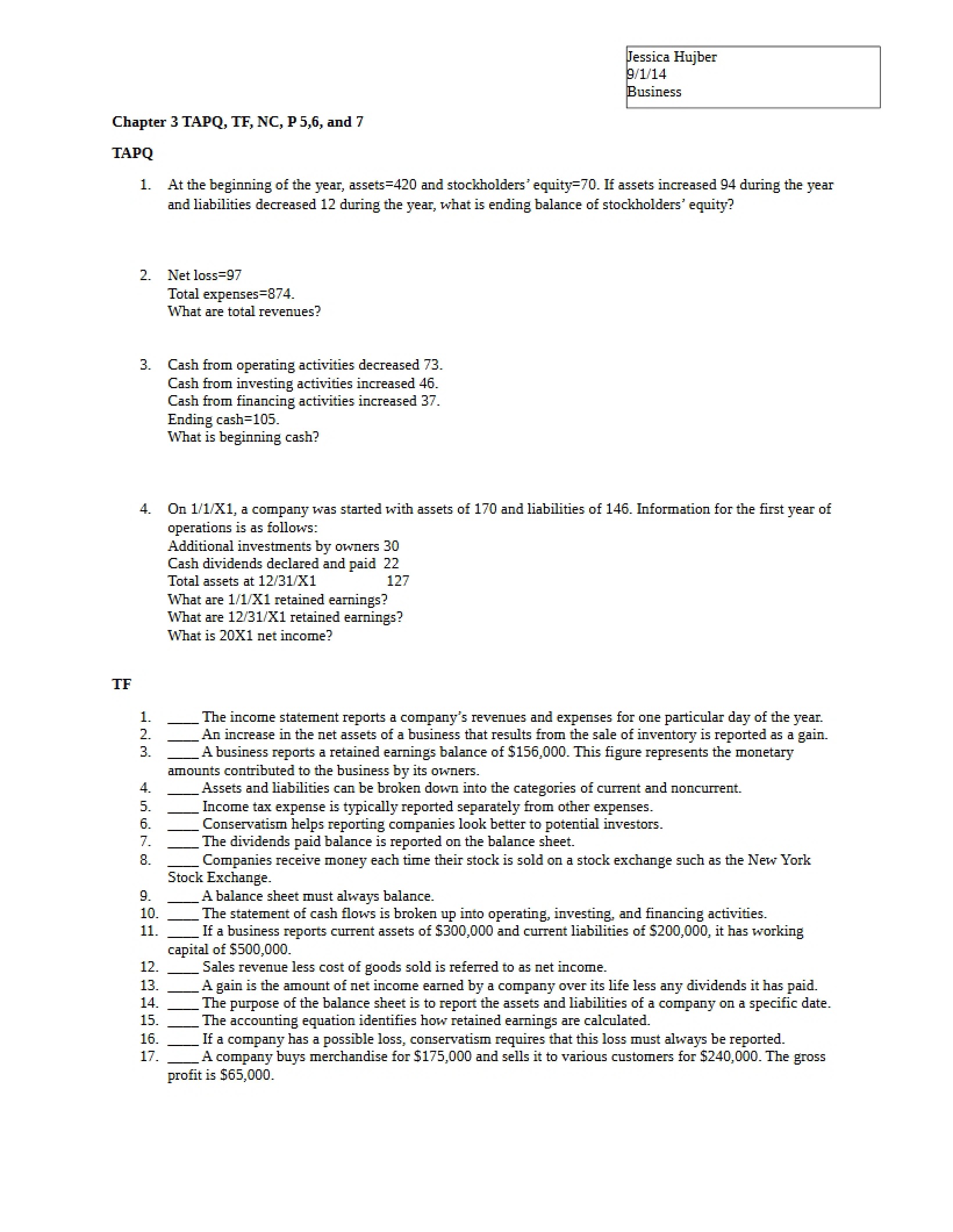 Third Chapter Overview