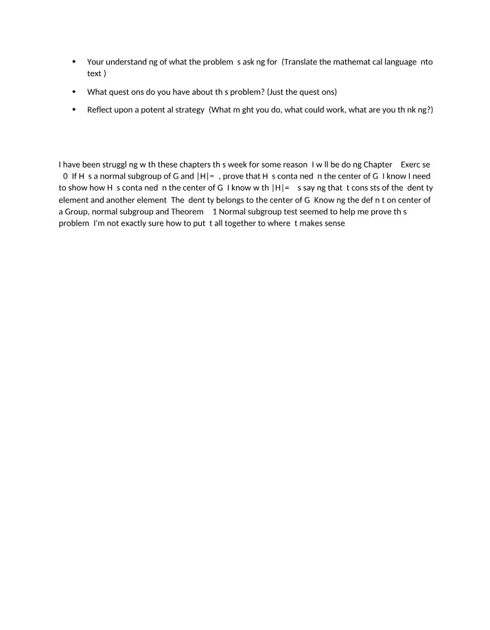 Exercise 70 - Chapter 9