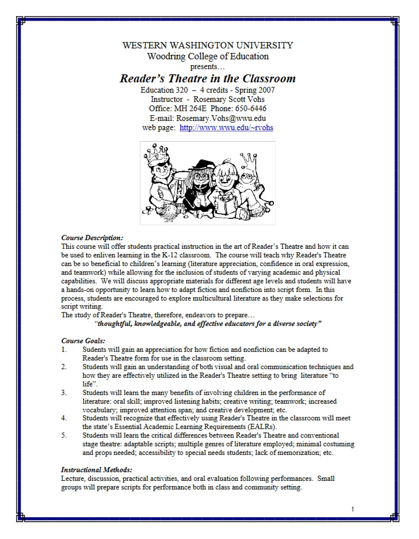 Course Syllabus