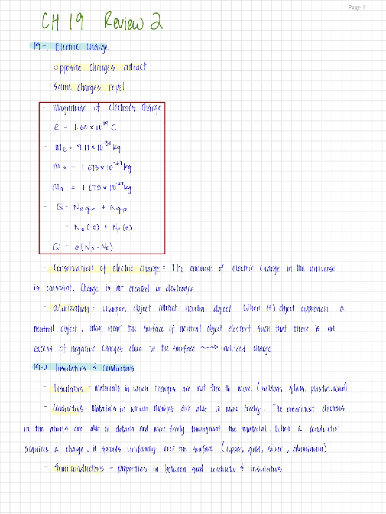Review Chapter 19 (Sep 2014)