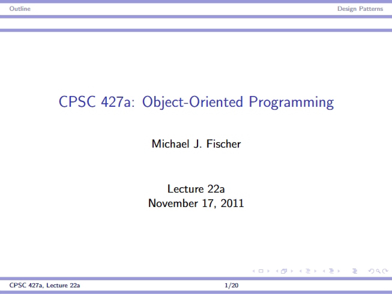Programming with Objects