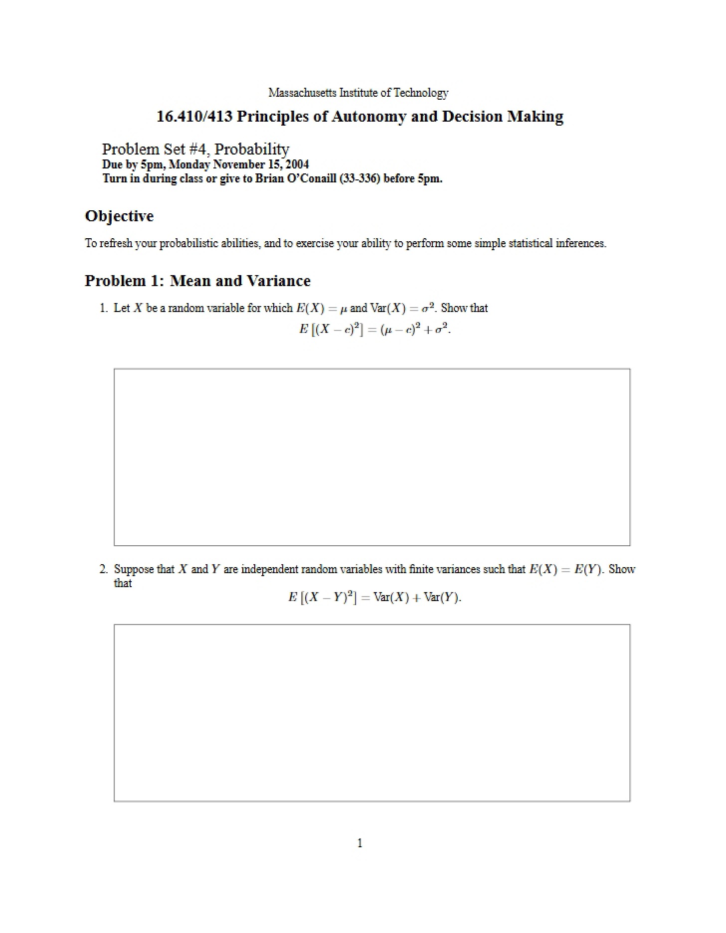 Notes for Study