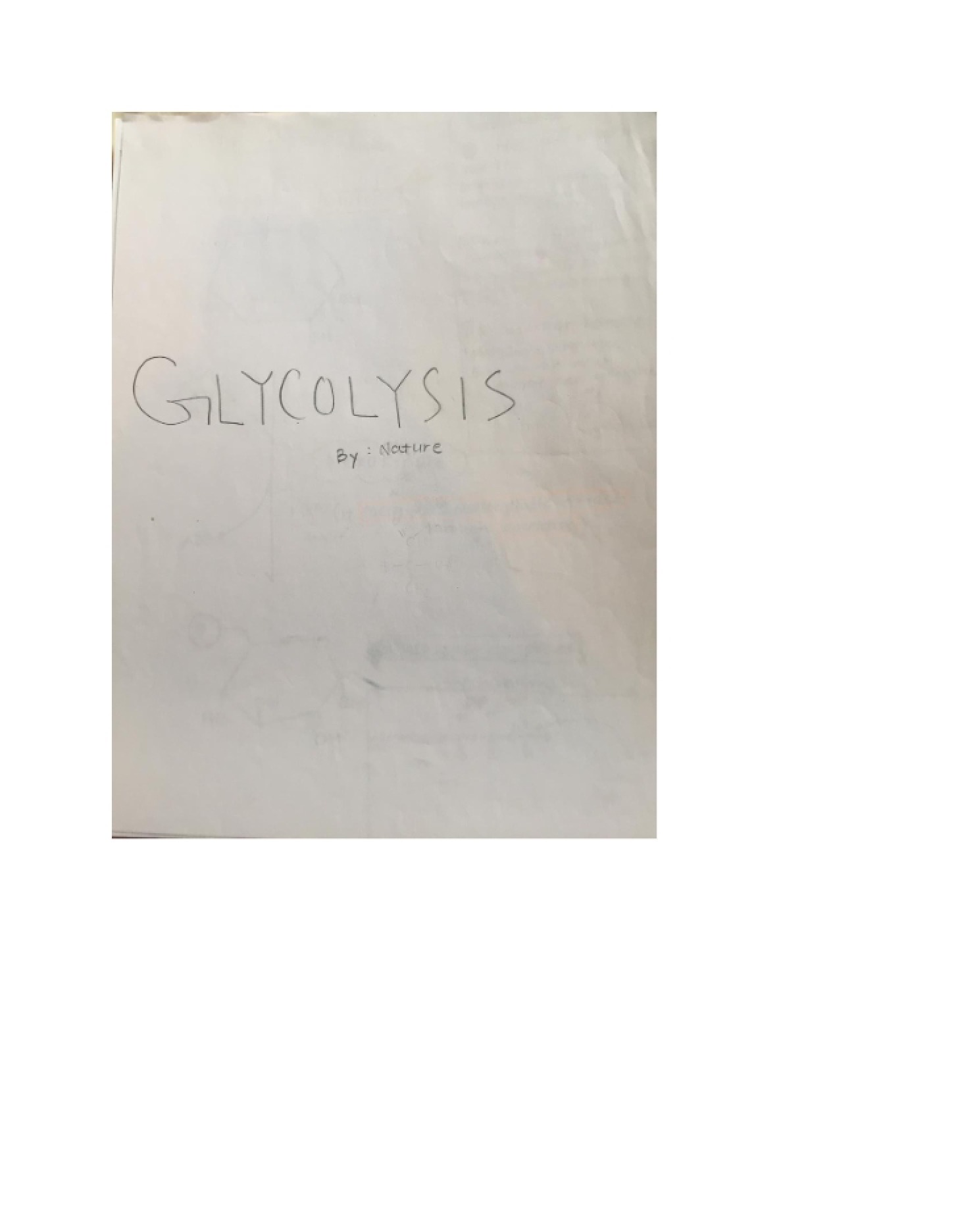 Class Lecture Notes