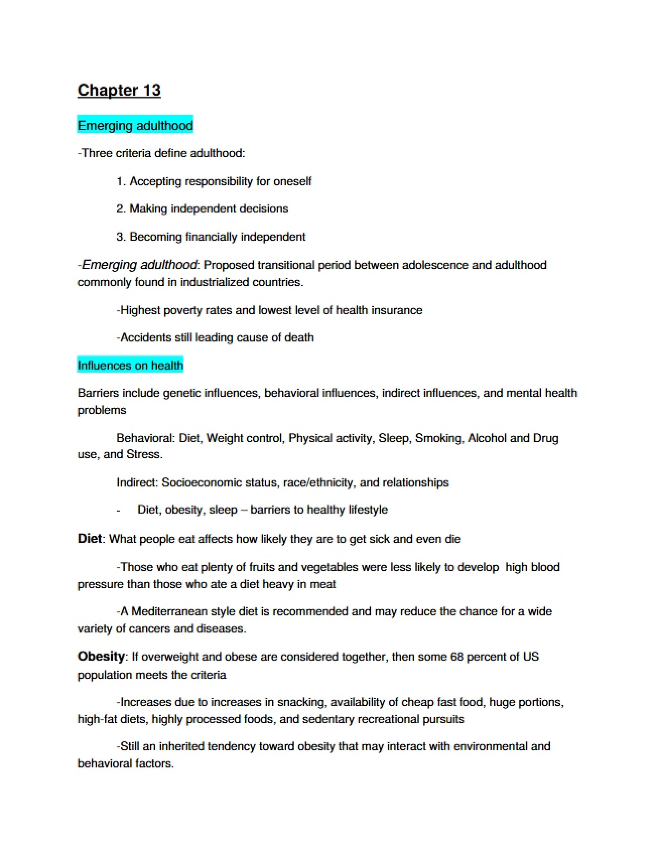 Understanding the Life phase of Emerging Adulthood