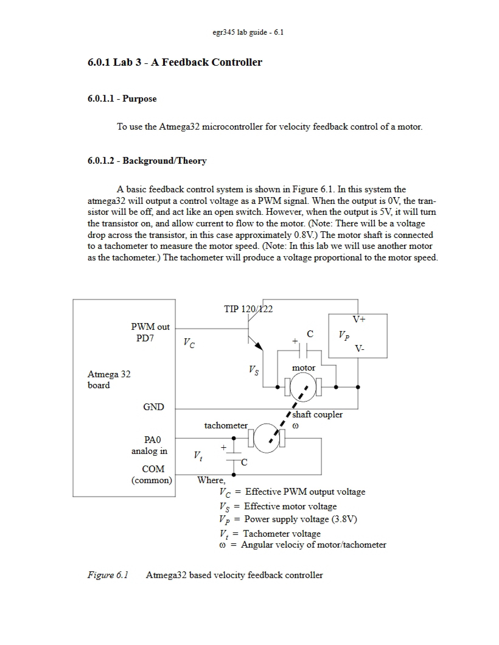 Feedback Controller (Lab 3)